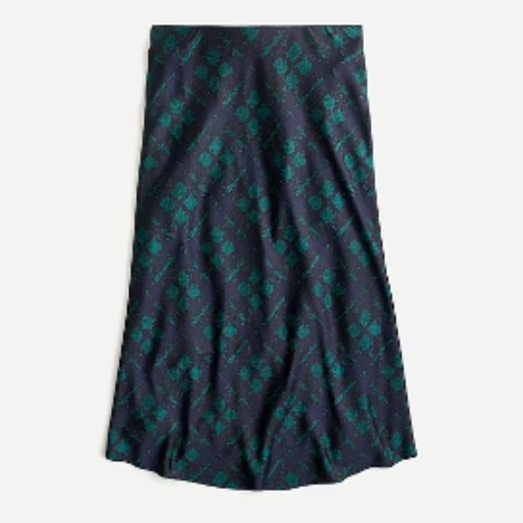 J.Crew Pull-on slip skirt in Black Watch tartan - Picture 1 of 3